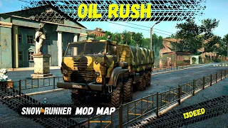 SnowRunner mod map - Oil Rush | Сноураннер модовая карта - Нефтяная лихорадка