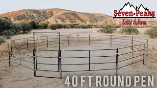 All Horse Owners Need A Round Pen! - Seven Peaks Fence And Barn