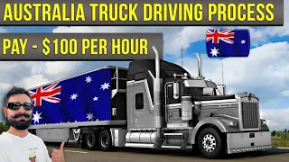 Australian 🇦🇺 Truck Driving License Process in 2024 | Trucking In Australia