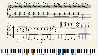 ABBA - Gimme Gimme Gimme - Piano Sheet Music