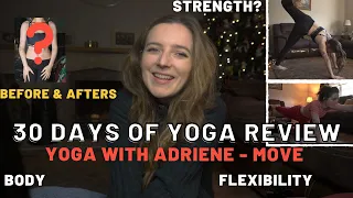 Move - 30 Days of Yoga Challenge | Yoga with Adriene Review | This is what happened