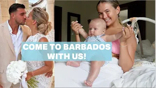 BARBADOS VLOG | BRIDESMAID AND BABY DUTIES🥺 | MOLLYMAE