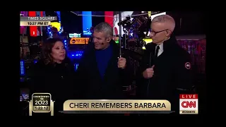 Cheri Oteri Pays Tribute To Barbara Walters New Year’s Eve 2022 2023 - Anderson Cooper Andy Cohen