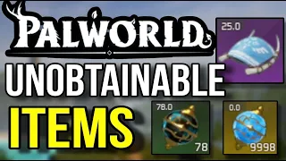 These Unobtainable Palworld items are INSANE...