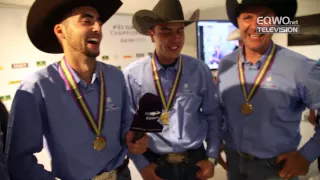 Interview with the new European Champions Reining: Team Italy - EQWOtv