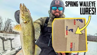 DEADLY Technique Catches FINICKY Spring Walleyes!