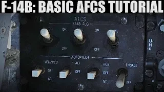 F-14B Tomcat: Basic AFCS Autopilot Tutorial | DCS WORLD