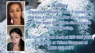 MISSING IN BC...Ashley