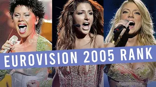 Eurovision 2005: MY TOP 39 (with comments!)