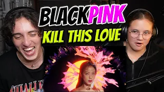 My Little Sister’s FIRST TIME HEARING BLACKPINK !!!  (BLACKPINK - 'Kill This Love' M/V !!!)