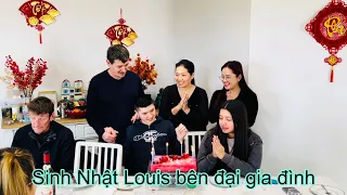 Sinh Nhật Louis bên đại gia đình, cả dòng họ hỏi thăm việc học của Bông, Mai le cuộc sống ở Pháp