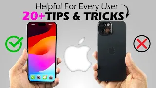 Top 20+ Secret Tips & Tricks For Pro iPhone User's || Must Try in 2024 !