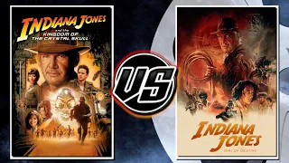 Indiana Jones Kingdom of the Crystal Skull (2008) VS Indiana Jones and the Dial of Destiny (2023)