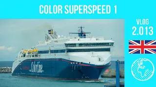 Superspeed 1 (Color Line) | ship tour & sailing | Vlog 2.013