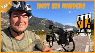 E-Bike Radreise durch die Alpen auf der Via Claudia Augusta | Tag 1 von Imst bis Nauders