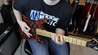 Kick Your Alternate Picking Into Shape ( 5 LICKS WITH TABS!!)