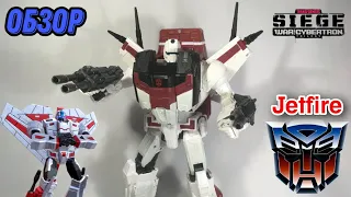 Обзор на фигурку Transformers War for Cybertron trilogy Commander Class Jetfire