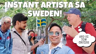 FIRST TIME MA INTERVIEW! NAGING INSTANT ARTISTA SA SWEDEN! PARANG NASA MOVIE KAMI! | Oliver Cagas