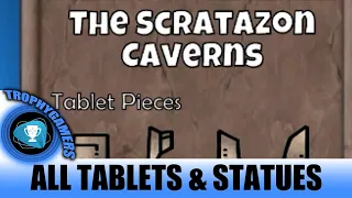 Ice Age Scrat's Nutty Adventure - The Scratazon Caverns All Tablet Pieces & Statues Location
