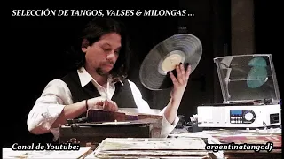 TANGOS, VALSES & MILONGAS: 20 ORQUESTAS TÍPICAS (BIAGI, D'ARIENZO, TROILO, PUGLIESE, DEMARE, OTROS)