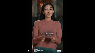 Elodie Yung promoting season 2 premier of the cleaning lady