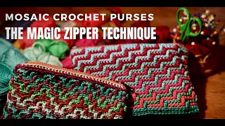 Mosaic Crochet Purse - Full Tutorial