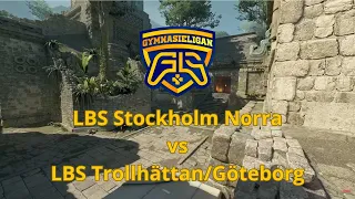 Gymnasieligan Vår 2024 - LBS Stockholm Norra vs LBS Göteborg/Trollhättan