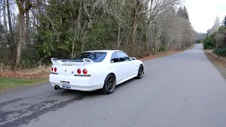 Full Nismo Weldina NE-1 Exhaust [ V-spec GTR 33 ]