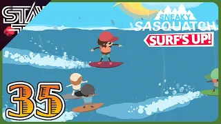 FIRST TIME SURFING DISASTER! | Sneaky Sasquatch - Ep 35