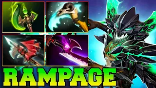 Rampage Outworld Destroyer !! Outworld Destroyer Dota 2 Mid Carry 7.35 OD Gameplay