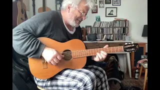 DEMO LIGYROPHON 1950s Parlour Acoustic Guitar - Bernard G Muller