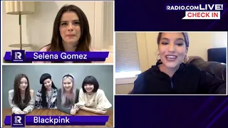 BLACKPINK & SELENA GOMEZ on RADIO. COM LIVE CHECK IN Full Interview