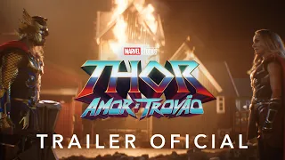 Thor: Amor e Trovão | Marvel Studios | Trailer Oficial Legendado | Versão Open Caption