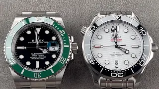 Omega Seamaster vs Rolex Submariner: Dive Watch Rivals Compared In Depth