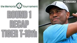 Tiger Woods Round 1 Recap at Memorial PGA Tour, Tony Finau leads | CBS Sports HQ