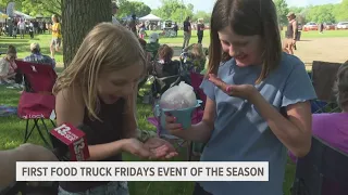 More than 2,000 people show up to first Food Truck Fridays event this season