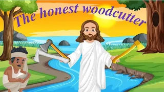 The Honest Woodcutter Story in English | Moral stories for Kids | Bedtime stories for kids | Cartoon