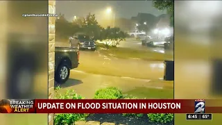 Update on flooding in Houston areas