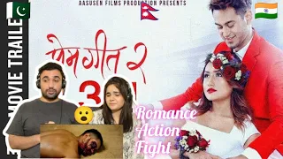 PREM GEET 2 | Nepali Movie Trailer | Pradeep Khadka, Aaslesha Thakuri | Pakistani Reaction