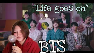 Reaction/Реакция на BTS (방탄소년단) - 'Life goes on' MV