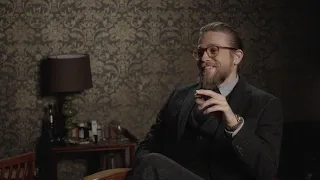 The Gentlemen: Charlie Hunnam Behind the Scenes Movie Interview | ScreenSlam