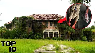 Top 10 Scary Abandoned Mansion Discoveries - Part 2