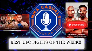 BEST UFC FIGHTS OF THE WEEK!!