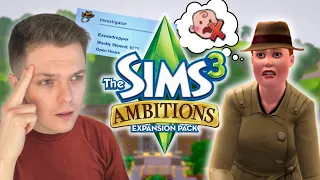 The Sims 3 Investigator career (but I'm extremely pregnant throughout)