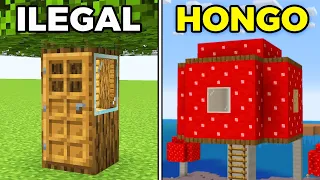 118 CASAS ILEGALES de Minecraft!