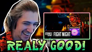 xQcOW Reacts To: "Apex Legends | Stories from the Outlands - "Fight Night"