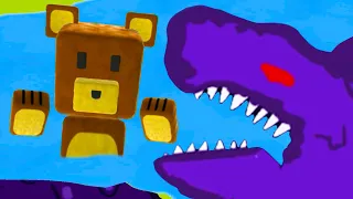 Рисованный Мишка Super Bear Adventure vs Акулы #9 Сезон Лето Draw a Stickman EPIC 2