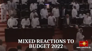 Mixed reactions to Budget Amendment