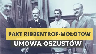 Pakt Ribbentrop-Mołotow - nieszczera umowa bandytów.