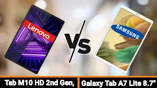 LENOVO TAB M10 HD 2nd Gen, VS SAMSUNG GALAXY TAB A7 LITE | Full Comparison